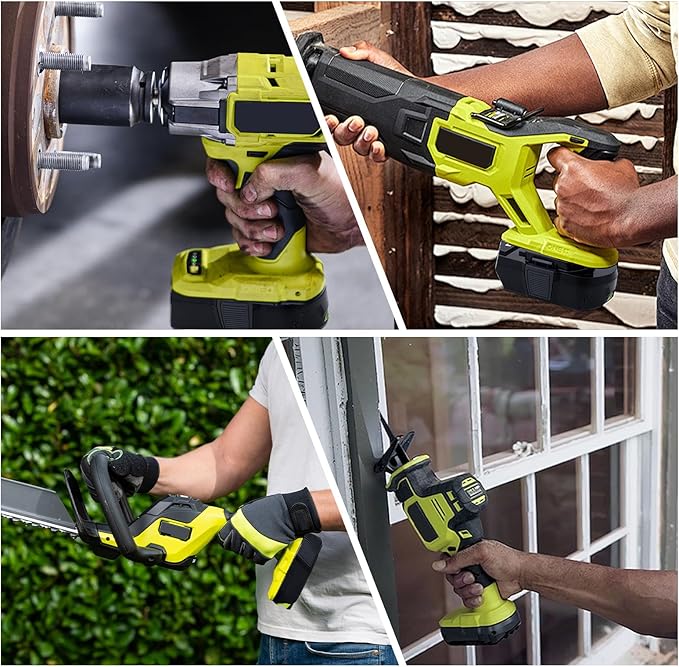 1 Pack 3.0 18V Battery Replacement for Ryobi 18V Battery Compatible with Ryobi 18V Tools – Extended Power and Reliability