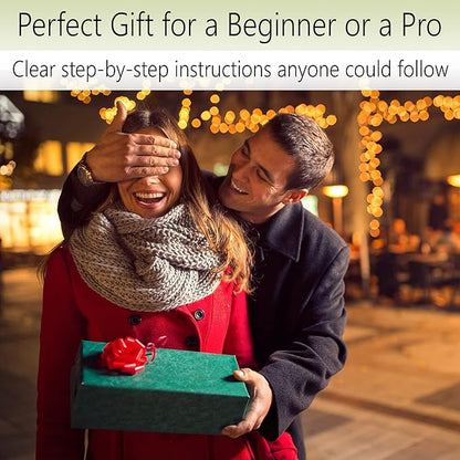 Bonsai Starter Kit – Growing Jacaranda Bonzai Tree | Complete Indoor Tree Kit for Growing Plants with Tools & Planter – Gardening Gifts for Mother, Women & Men