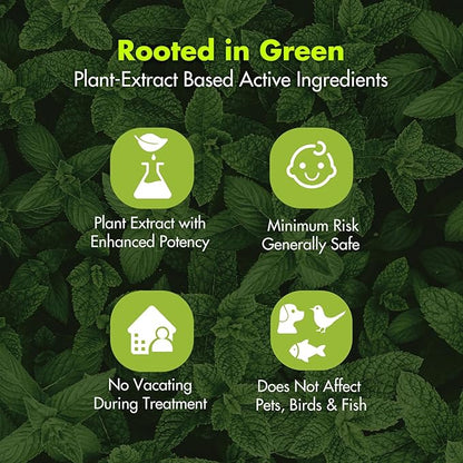 EcoVenger by EcoRaider Roach & Ant Killer 64 oz, Kills on Contact, Kills Ants & Other Indoor & Outdoor Crawling Insects, Natural & Non-Toxic, Pleasant Botanical Scent, Safe for Children & Pets