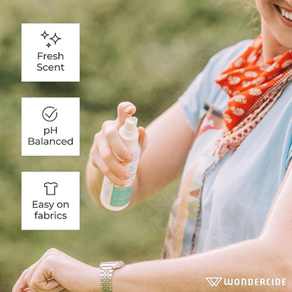 Wondercide - Mosquito, Tick, and Insect Repellent with Natural Essential Oils - DEET-Free Bug Spray and Killer - Safe for Family - Cedarwood 2-Pack of 4 oz Bottle