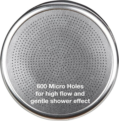 18 Inch Soft Rain Metal Watering Wand Featuring Gentle Spray 600007 with Comfort Grip and Shut off Valve by New England Garden Tools for Cleaning, Watering Plants & Yards, Washing Cars & Pets