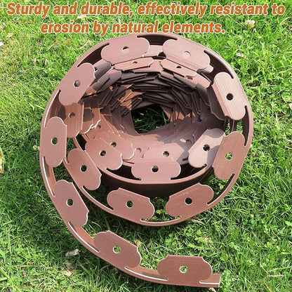 2In× 66Ft Landscape Edging with 120 Stakes, No Dig Garden Edging for Lawn Edging,Landscape Border Passway Border and Flower Bed Border