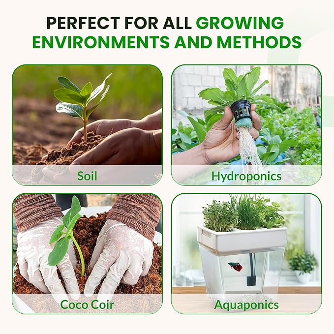Humboldts Secret Plant Enzymes | 7,000 Active Units per mL | Root & Soil Enzyme Additive for Hydroponic and Aeroponic Systems | Boosts Growth and Root Strength for Maximum Nutrient Uptake | 1 Gallon