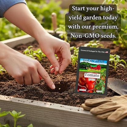 Beginner Survival Seed Vault: 20,000+ Heirloom & Non-GMO Seeds (30 Easy to Grow Varieties) by B&KM Farms