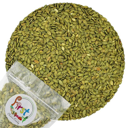 FirstChoiceCandy Roasted and Salted Kernel Pumpkin Seeds (Pepitas) 1.5 Pound