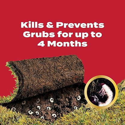 Scotts GrubEx1 Season Long Grub Killer, Protects Lawns Up to 4 Months, 10,000 sq. ft., 28.7 lbs.