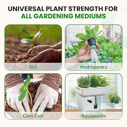 Humboldts Secret Tree Trunk | Potassium Silicate Additive | Liquid Fertilizer for Thicker Stalks, Stress Resistance & Branch Development | Indoor & Outdoor Plant Food, Hydroponic Nutrients, 2.5 Gallon