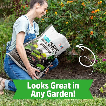 Back to The Roots 25.7qt (1 Cubic ft) Organic Premium Mulch