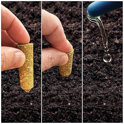 The Old Farmer's Almanac Tomato & Vegetable Plant Food Mini Spikes - NPK 6-4-6 for Continuous Feeding and Bountiful Harvests (72 Mini Spikes)