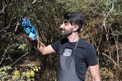 KOMOK Electric pruning shears, Professional Cordless Power Branch Cutter Fruit Tree Pruner, 2PCS 2Ah Battery Operated Pruning Shears, MAX 1" Cutting Capacity 6-7 working hours