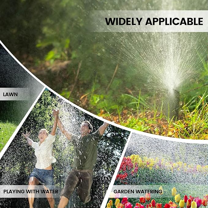 Sprinkler for Yard, Rotating Garden Sprinkler for Large Area Coverage, Lawn and Yard Sprinklers