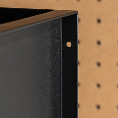 IRIS USA Plastic Storage Drawers, 24-Drawer, Stackable Small Parts Organizer Cabinet for Hardware Screw Nuts and Bolts Sticker Bead Balloon Building Bricks, Teacher Toolbox Garage Storage Bins, Black