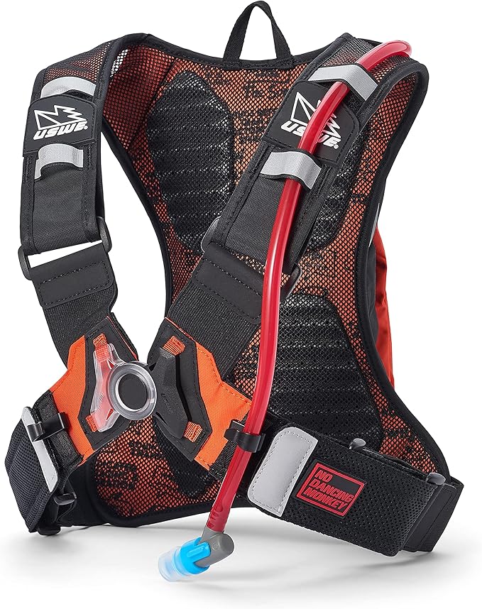 USWE Outlander Hydration Pack with Water Bladder, Hydration Backpack - Backpack for Cycling, MTB, Trail Running & More