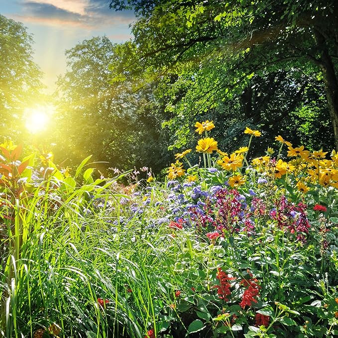 African Marigold Flower Garden Seeds - Discovery Series F1 - Mix - 1000 Seeds - Annual Flower Gardening Seed - Tagetes erecta