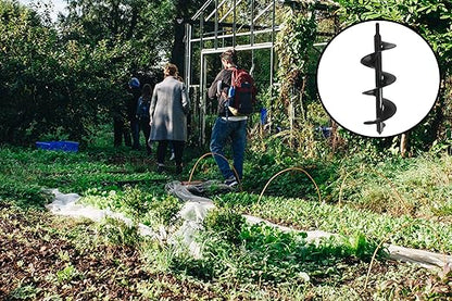 Ashman 3" x 14" Auger Drill Bit for Planting Bulbs One Pack