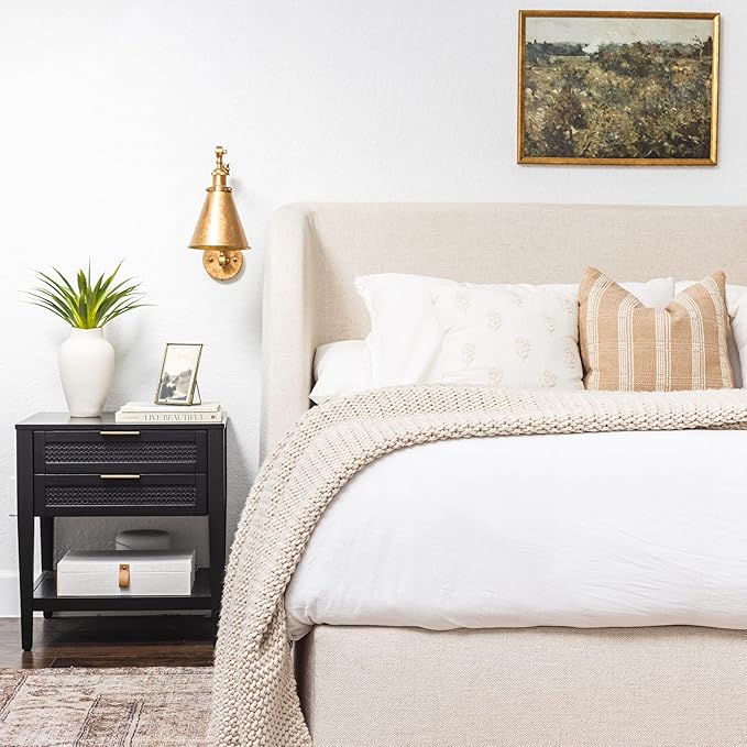 Vase and Succulents White Textured Ceramic Vase 10.5 Inch with Aloe Plant 19 Inch Minimalist Vases for Centerpieces Home Decor with Faux Aloevera Leaf Agave Plant in Decorative for Entryway Decor