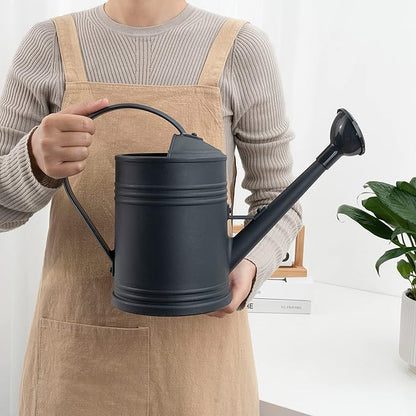 Plastic Indoor Watering Can with Sprinkler Head - 68 oz, 1/2 Gallon