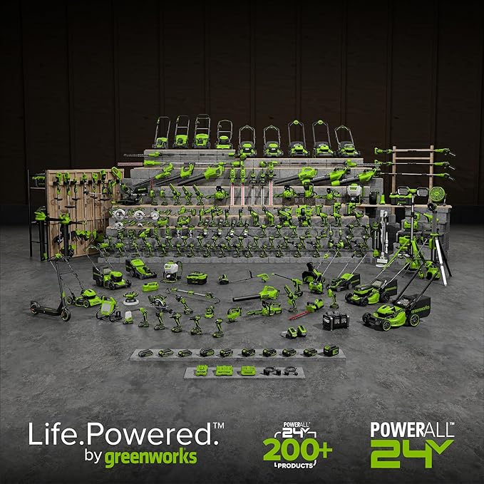 Greenworks 24V Brushless 1950 in./lbs Impact Driver, 1/4-inch Hex Variable Speed, Tool Only