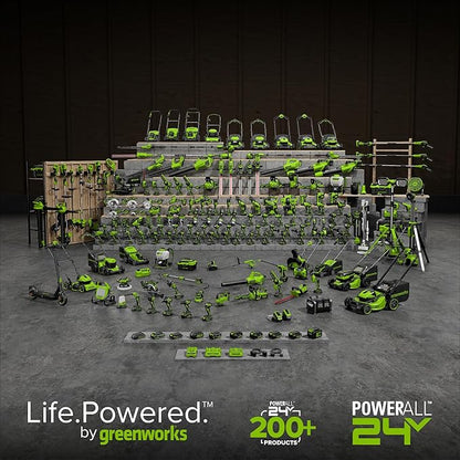 Greenworks 24V Brushless 1950 in./lbs Impact Driver, 1/4-inch Hex Variable Speed, Tool Only