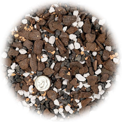Premium Bonsai Soil All Purpose Fast Draining Mix - 20 Quart - Pumice, Lava, Calcined Clay and Pine Bark Potting Pre Mixed Bonsai Plant Soil Mixture by GARDENERA - Made in USA - (4 Bags of 5QT)