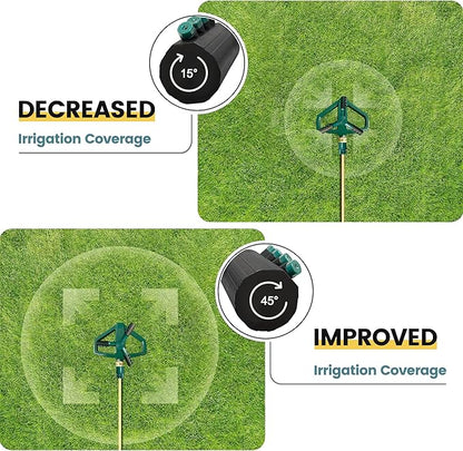 Sprinkler for Yard, Rotating Garden Sprinkler for Large Area Coverage, Lawn and Yard Sprinklers