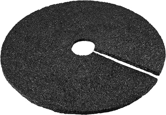 Rubberific 24" Rubber Mulch Tree Ring - 3 Pack (Black)