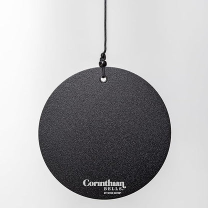 Corinthian Bells by Wind River - 74 inch Black Wind Chime for Patio, Backyard, Garden, and Outdoor Decor (Aluminum Chime) Made in The USA