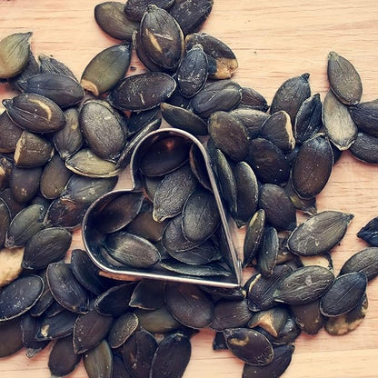 Lark Ellen Farm Sprouted Organic Pumpkin Seeds, Unsalted Raw Pumpkin Seeds Organic, Pepitas, Vegan, Non GMO, Gluten Free, Paleo, and Keto Friendly (14 oz, 3 Pack)