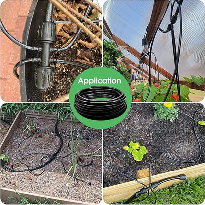 20 FT 1/2 inch Drip Irrigation Tubing Main Line Hose for Garden Irrigation System