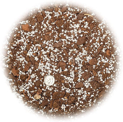 Gardenera Soil for Indoor Herb Planters - Blended Soil for Growing Kitchen Herbs - 5 Quart Bag