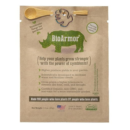 BioArmor Plant Probiotics - 100% Organic Microbial Garden Treatment for Stress Protection & Higher Yields
