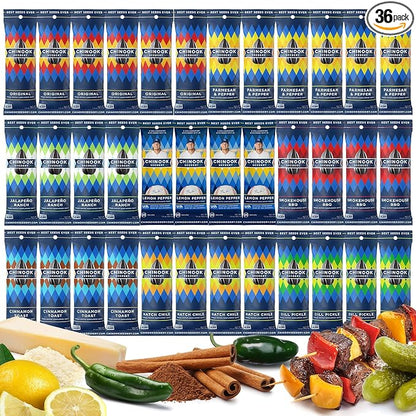 Chinook Seedery Low Sodium Sunflower Seeds Variety Pack of 36, 1.5oz – Sunflower Seeds to Eat – Keto, Flavored, Jumbo, Roasted, Baseball Snacks