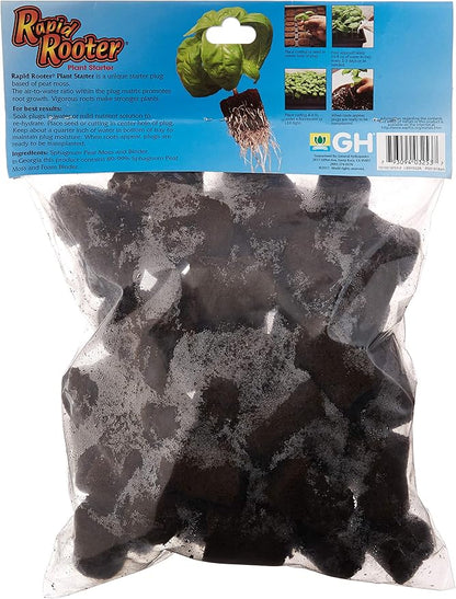 General Hydroponics GH3253 Rapid Rooter Replacement Plugs 50 Count