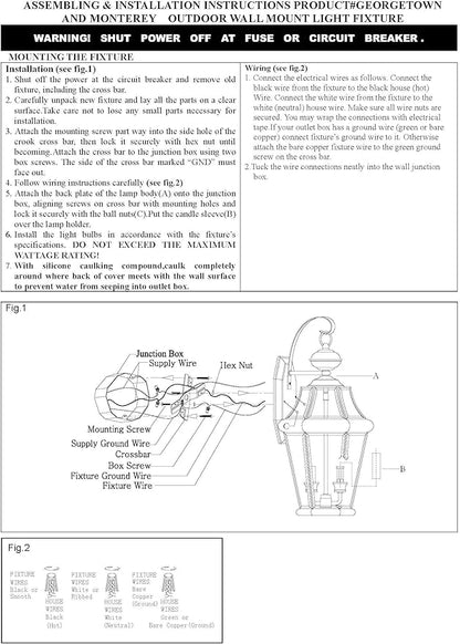 Livex Lighting 2151-91 Monterey 1 Light Outdoor Brushed Nickel Finish Solid Brass Wall Lantern with Clear Beveled Glass 13" x 8.5" x 8.25"