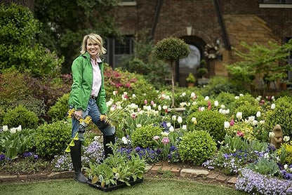 Power Planter DIY Guru Garden Drill Auger Bit (3"x12") - Designed for Planting, Digging Holes, Paint Mixing, Cement Mixing and Home Projects - Made of Steel with a 3/8" Non-Slip Hex Drive (Lime Green)