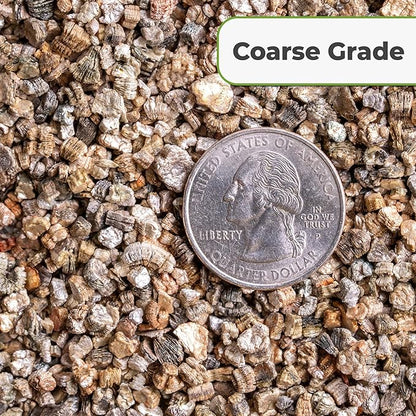 Organic Vermiculite by Perfect Plants - 8 Dry Quarts Natural Medium Grade Soil Additive for Potted Plants